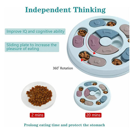 🐾 Dogzeno™ Slow Feed Puzzle Bowl