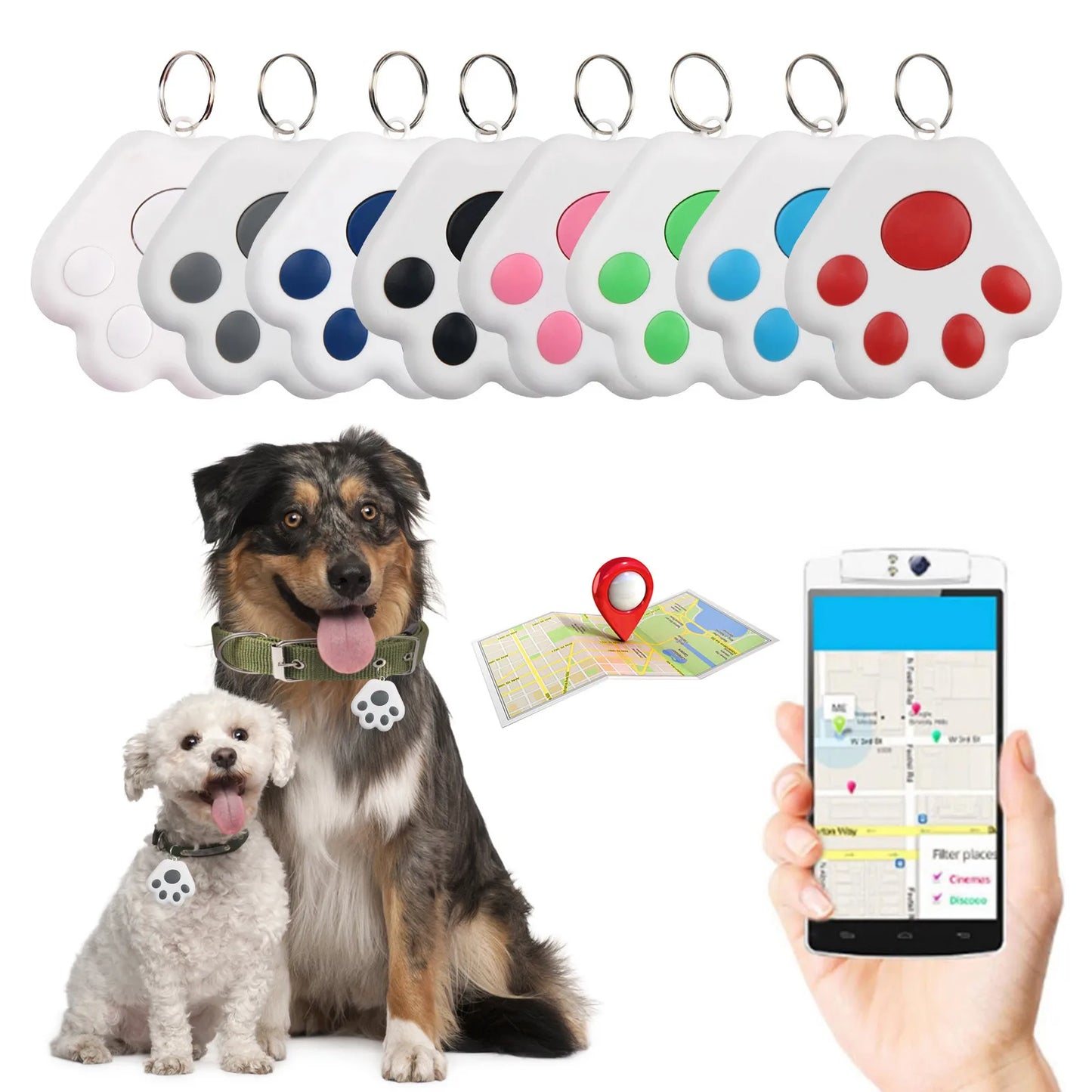 🐾 Dogzeno™ Mini Smart GPS Tracker