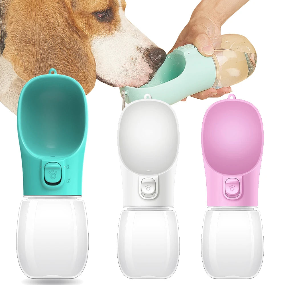 🐾 Dogzeno™ Portable Dog Water Bottle  Hydration Anywhere, Anytime  Keep your dog fresh and hydrated on every adventure with the Dogzeno™ Portable Water Bottle — designed for convenience, safety, and everyday use.