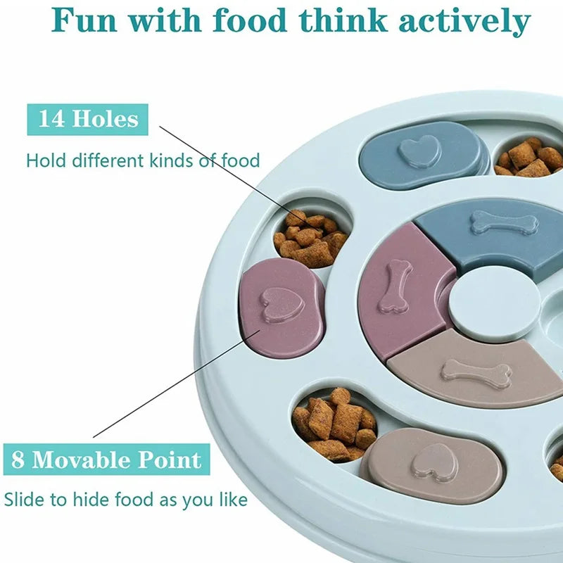 🐾 Dogzeno™ Slow Feed Puzzle Bowl