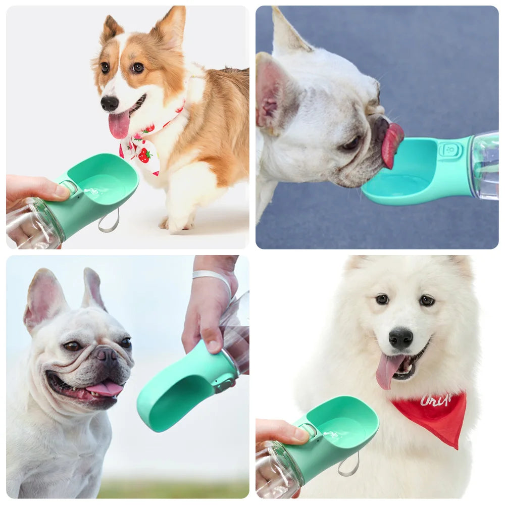 🐾 Dogzeno™ Portable Dog Water Bottle  Hydration Anywhere, Anytime  Keep your dog fresh and hydrated on every adventure with the Dogzeno™ Portable Water Bottle — designed for convenience, safety, and everyday use.