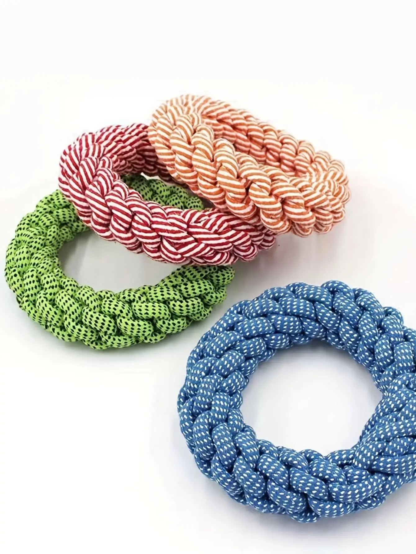 Dogzeno Pet Dog Rope  Chew Bite Resistant  toy