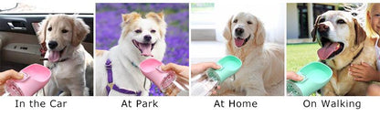 🐾 Dogzeno™ Portable Dog Water Bottle  Hydration Anywhere, Anytime  Keep your dog fresh and hydrated on every adventure with the Dogzeno™ Portable Water Bottle — designed for convenience, safety, and everyday use.