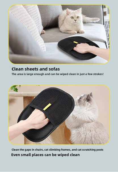 🐾 Dogzeno™ Pet Hair Removal Gloves  Effortless Grooming & Hair Removal in Seconds  Keep your home clean and your pet looking their best with the Dogzeno™ Pet Hair Removal Gloves — the easy and gentle way to remove loose fur