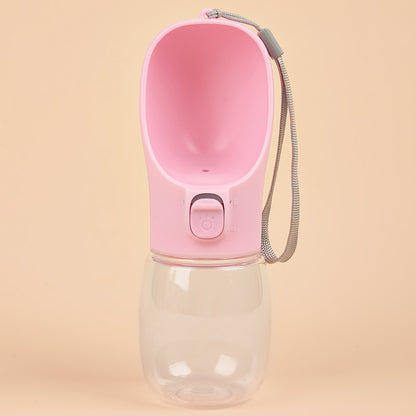🐾 Dogzeno™ Portable Dog Water Bottle  Hydration Anywhere, Anytime  Keep your dog fresh and hydrated on every adventure with the Dogzeno™ Portable Water Bottle — designed for convenience, safety, and everyday use.