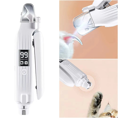 🐾 Dogzeno™ 2-in-1 Electric Pet Nail Trimmer