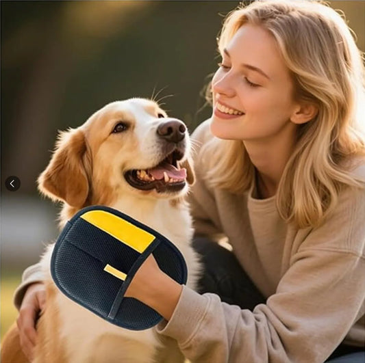 🐾 Dogzeno™ Pet Hair Removal Gloves  Effortless Grooming & Hair Removal in Seconds  Keep your home clean and your pet looking their best with the Dogzeno™ Pet Hair Removal Gloves — the easy and gentle way to remove loose fur