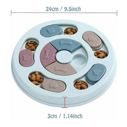 🐾 Dogzeno™ Slow Feed Puzzle Bowl