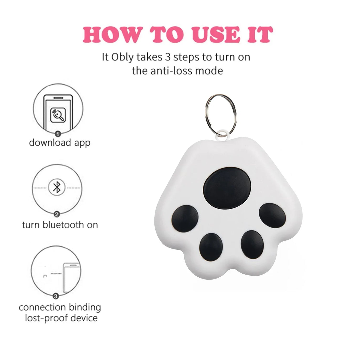 🐾 Dogzeno™ Mini Smart GPS Tracker