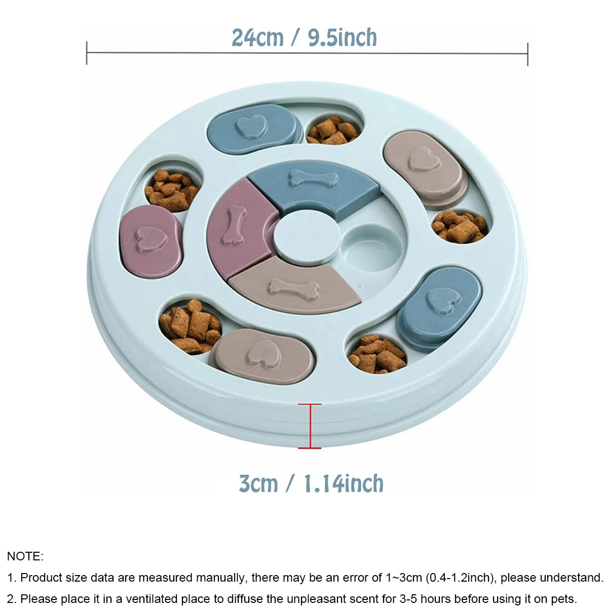 🐾 Dogzeno™ Slow Feed Puzzle Bowl