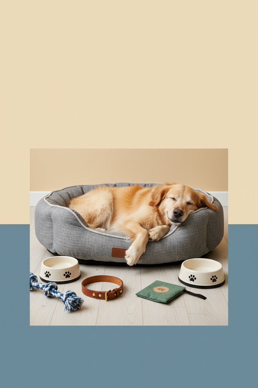 i want a store banner for mobile version for dogs bed and dog products